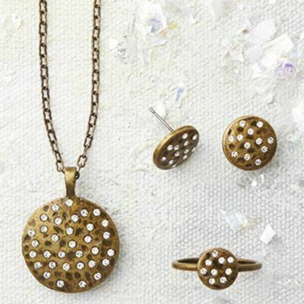 Jewel Kade 2pc Mystic Necklace/Earring Set